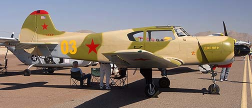 Yakovlev Yak-18T N60516, Copperstate Fly-in, October 22, 2011